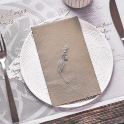 Mapelor Papírszalvéta 2 rétegű "újrahasznosított " 40x40 cm 1/8 hajtású 25 lap/csomag - Mapelor