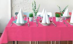Pack Service Airspun víztaszító nemszőtt textil asztalterítő 140 x 240 cm fuxia