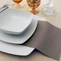 Pack Service textilhatású egyszínű szalvéta 40x40 cm 50 lap/csomag - agyag