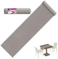 Pack Service Asztali futó 40 cm x 24 m textilhatású szürke