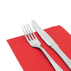 Pack Service Textúrált szalvéta "piros" 40x30 cm 100 lap/csomag