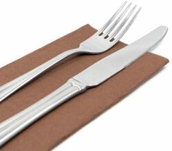 Okay Textúrált szalvéta "barna" 38x38 cm 40 lap/csomag - Okay