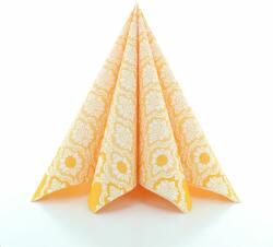 Sovie HoReCa Mank textilhatású szalvéta 40x40 cm 50 lap/csomag Mandy curry