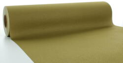 Mank Asztali futó 40 cm x 24 m textilhatású - arany