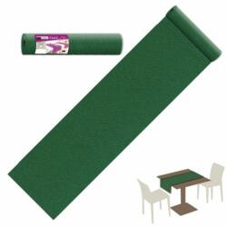 Pack Service Textilhatású asztali futó 40 cm x 24 m - sötétzöld