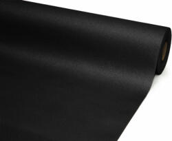 Mank Asztali futó 40 cm x 24 m textilhatású - fekete