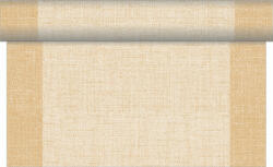 Sovie HoReCa Mank asztali futó 40 cm x 24 m textilhatású Mailand - világosbarna