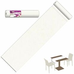 Pack Service Textilhatású asztali futó 40 cm x 24 m - fehér