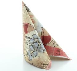 Sovie HoReCa Mank papírszalvéta 3 rétegű 40x40 cm 100 lap/csomag Romeo