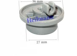 Bosch - Siemens mosogatógép alsó kosár görgő 00165314 # 00165314, 170838, 183955 Ø 27/36 mm Pl. : SGS43E82EU #