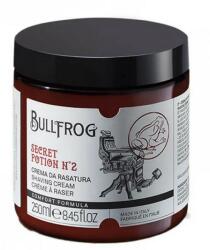 Bullfrog Cremă de ras - Bullfrog Secret Potion №2 Shaving Cream 250 ml