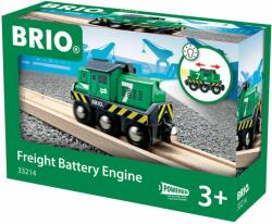 BRIO Locomotiva marfar Brio cu baterii (33214) Trenulet