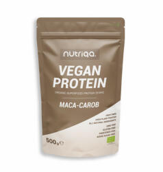 Nutriqa Bio maca-carob vegan protein mix 500 g