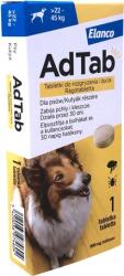 AdTab kullancs és bolha elleni rágótabletta kutyáknak (1 tablettás kiszerelés | 22 - 45 kg | 900 mg)