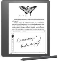 Amazon Kindle Scribe 2022 eBook olvasó, 32GB, Premium Pen, kijelző 10.2", 300 ppi, Wi-Fi, USB C, szürke (B09BSGFTHY)