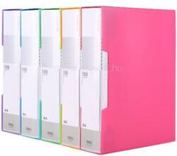 Deli Rio A4 100 zsebes feliratozható kemény borítós színes PP bemutatómappa (1db) (DEL05037) (DEL05037)