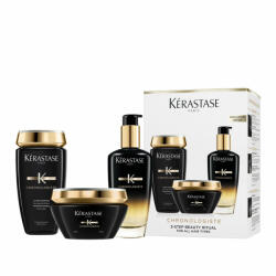 Kérastase - Set pentru par Kerastase Chronologiste Revitalising, Sampon 250ml + Masca 200ml + Parfum pentru par 120ml