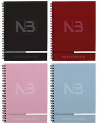 TC Notebook 3 A4 120 lapos osztott (2x40 vonal+1x40 kockás) spirálfüzet (A15245TA4) - tobuy