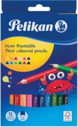 Pelikan Creioane colorate, 4 mm, 12 buc/set Pelikan 724039 (724039)