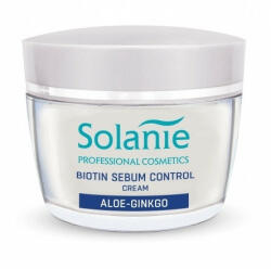 Solanie Crema hidratanta cu biotina pentru ten gras Aloe Ginkgo 50ml (SO10407)