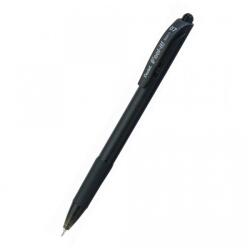 Pentel Автоматична химикалка Pentel BX417 Feel-it черна, черно мастило, 0.7 mm, цената е за 1бр. (продава се в опаковка от 12бр. )