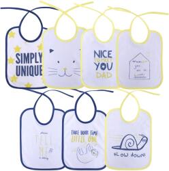 Lorelli Лигавници Lorelli Baby Care - Uni, двоен, с връзки, 7 броя (10260210001) - ozone