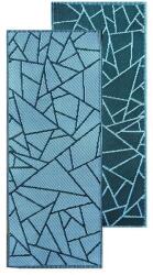 Esschert Design Absztrakt mintás kétoldalú kültéri szőnyeg, 120 x 60 cm (OC48) - shopon