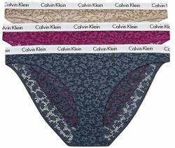 Calvin Klein 3 PACK - női alsó Bikini PLUS SIZE QD3975E-6Q2 (Méret XXL)