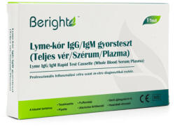 Beright Lyme-kór IgG/IgM gyorsteszt - 1 db tesztkészlet (ujjbegyvérből)