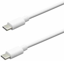 mobilNET 2x Type-C fehér 2A 1M kábel Eco kártya