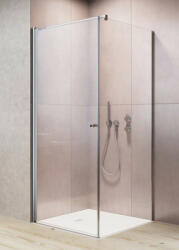 Radaway EOS KDJ I szögletes zuhanykabin 80x80 cm, átlátszó üveg, balos kivitel, króm profil 1375130101L (137513-01-01L)