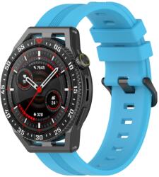 RUBBER Curea din silicon Huawei Watch Buds / GT3 SE / GT3 Pro 46mm albastru deschis
