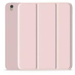 DEVIA ST378294 Devia Apple iPad 10.9 (2022) tablet tok, Rosy Series, műbőr, Apple Pencil tartóval, rózsaszín (ST378294)