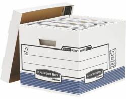 Fellowes Archiválókonténer, karton, standard, "BANKERS BOX® SYSTEM by FELLOWES®", kék (10 db) (IFW00261)