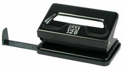 ICO Lyukasztó, kétlyukú, 12 lap, SAX "128s", fekete (ISA128FK) - pritone