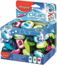 Maped Hegyezõ display, egylyukú, tartályos, MAPED "Clean", vegyes színek (36 db) (IMA030111)