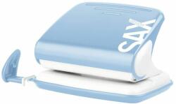 ICO Lyukasztó, kétlyukú, 20 lap, SAX "Design", világoskék (ISADELVK) - pritone