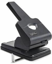 Rapesco Lyukasztó, nagyteljesítményű, kétlyukú, 63 lap, antibakteriális, RAPESCO "865-P2", fekete (IR1631) - tonerprint