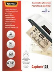 Fellowes Meleglamináló fólia, 125 mikron, A4, fényes, 25 db, FELLOWES (25 db) (IFW53963)