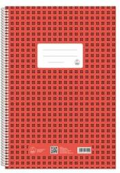Fűzfői Papírmanufaktúra Spirálfüzet, A4, kockás, 80 lap, FŰZFÕI "Novum (FFS8087) - tonerprint
