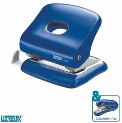 RAPID Lyukasztó, kétlyukú, 30 lap, RAPID "FC30", vízkék (E23639402) - pritone