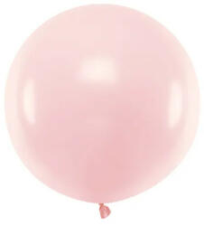 Partydeco Lufi 24" (60cm-es) léggömb, Pasztell Rózsaszín (LUFI679166)