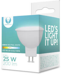 FL LED spotlámpa GU5.3 MR16 3W 12V 120° 4000K spot - RTV0600002 (RTV0600002)