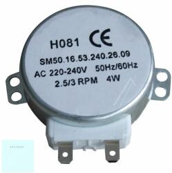 Mikrohullámú sütő tányér motor # (tengely =6mm, 4W, 220/240V, 50/60Hz, 5/6rpm) #