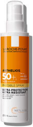 Anthelios Spray invizibil cu protectie solara SPF 50+ pentru corp, piele sensibila, ultra-rezistent, cu parfum, 200 ml, Anthelios, La Roche Posay