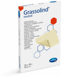 Grassolind Comprese sterile, 7.5 x 10cm, 10 bucati, Grassolind