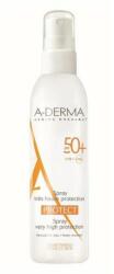 A-DERMA Spray pentru piele sensibila cu SPF 50+, 200 ml, A-Derma Protect - minifarmonline
