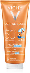 Capital Soleil Lapte cu protectie solara SPF 50+, fata si corp, pentru copii, 300 ml, Capital Soleil, Vichy