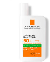 Anthelios Oil Control Fluid cu protectie solara SPF 50+, pentru fata, textura ultra-fluida ten mixt - gras, 50 ml, Anthelios UVMune 400, La Roche Posay