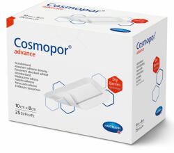 Cosmopor E Plasture steril cu corp absorbant si margini autoadezive, 10 x 8cm, 25 plasturi, Cosmopor
